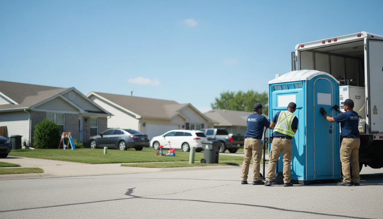 Standard Porta Potty Rentals in New Harmony, IN near me